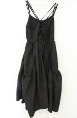 画像2: Fickle Bebe / RIBBON JACQUARD SLIP OP　リボンジャカードスリップワンピース 1 クロ O-26-08-25-2002-LO-OP-OW-OS (2)