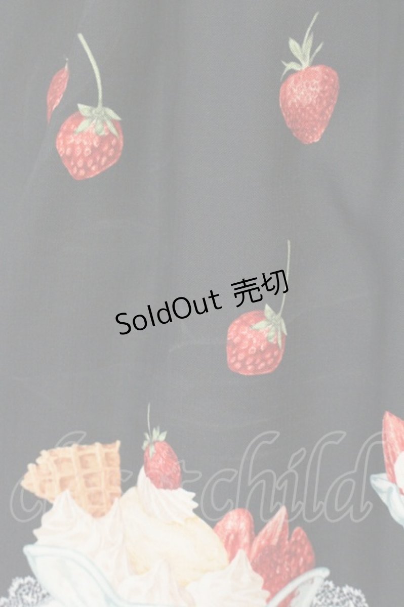 画像6: Emily Temple cute / Verry Berry Parfaitノースリーブワンピース  クロ O-26-08-25-079-ET-OP-OW-OS (6)