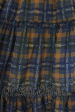 画像3: Emily Temple cute / Preppy Tartanサロペットワンピース M ネイビー O-26-08-25-081-ET-OP-OW-OS (3)