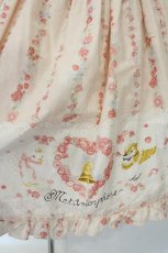 画像3: metamorphose / Happy Bellシャーリングジャンパースカート＆バレッタ  ピンク O-26-08-25-085-ME-OP-OW-OS (3)