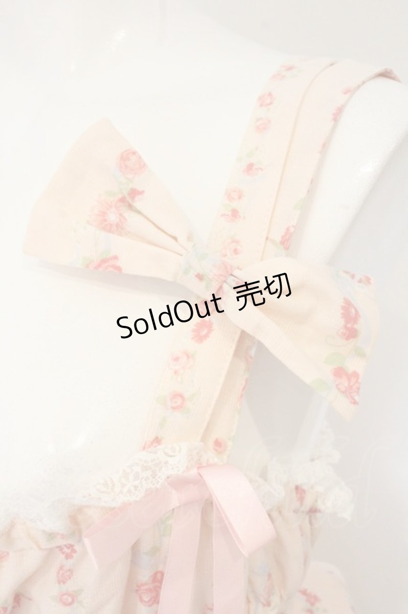 画像4: metamorphose / Happy Bellシャーリングジャンパースカート＆バレッタ  ピンク O-26-08-25-085-ME-OP-OW-OS (4)