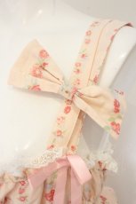 画像4: metamorphose / Happy Bellシャーリングジャンパースカート＆バレッタ  ピンク O-26-08-25-085-ME-OP-OW-OS (4)
