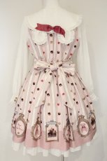 画像4: Amavel / Nounours Chocolatoryワンピース F ピンク O-26-08-25-087-CA-OP-OW-OS (4)