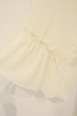 画像3: axes femme / オフショル風フリルガウン F アイボリー O-26-08-25-016-AX-TO-IG-OS (3)