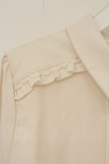 画像2: axes femme / カメオ×ジャボブローチ付ブラウス【ブローチ欠品】 L アイボリー O-26-08-25-002-AX-BL-IG-OS (2)