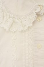 画像2: BABY,THE STARS SHINE BRIGHT / 袖ピンタックブラウス  シロ O-26-08-25-025-BA-JA-OW-OS (2)