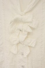 画像2: KETTY / フード半袖ブラウス  シロ O-26-08-25-027-LO-BL-IG-OS (2)