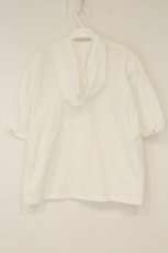 画像4: KETTY / フード半袖ブラウス  シロ O-26-08-25-027-LO-BL-IG-OS (4)