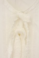 画像2: KETTY / タックブラウス  シロ O-26-08-25-028-LO-BL-IG-OS (2)
