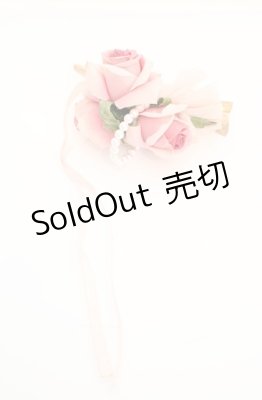 Preview of ローズヘアクリップ  ピンク