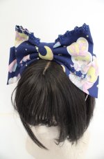 画像1: Angelic Pretty / SPACE TOYSカチューシャ  ネイビー O-26-08-26-051-AP-AC-OW-OS (1)