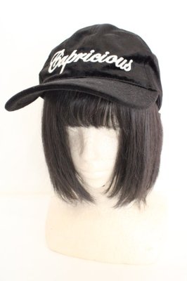 Preview of バックリボンベロアキャップ  クロ