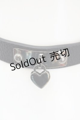 Preview of ハートパドロックチョーカー  クロ