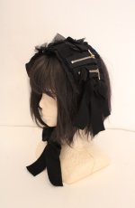 画像3: blablahospital / 継ぎ接ぎネックチョーカー  ブラック O-26-08-26-018-PU-AC-IG-OS (3)
