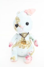 画像1: JESUS DIAMANTE / ディアマンテラパンちゃんストラップ  オーナメント柄サックス O-26-08-26-039-JE-ZA-OW-OS (1)