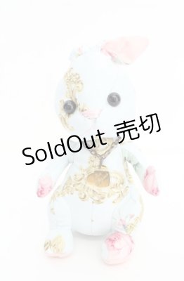 Preview of ディアマンテラパンちゃんストラップ  オーナメント柄サックス