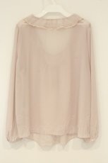 画像3: Franche Lippee / ふんわりポンポンブラウス 3L(FL5) ピンク系 O-26-08-27-027-LO-BL-IG-OS (3)