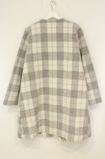 画像3: axes femme / ビジュー付きコーディガン M シロ×グレー O-26-08-27-051-AX-CO-IG-OS (3)