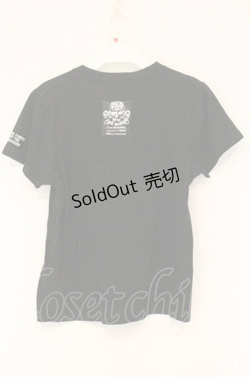 画像3: SEX POT ReVeNGe / スカルプリントTシャツ S ブラック O-26-08-27-065-SP-TS-IG-OS (3)