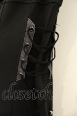 画像3: Qutie Frash / レースアップロングベスト【旧タグ】  ブラック O-26-08-27-068-QU-OP-IG-OS (3)