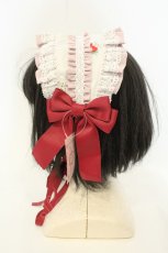 画像3: metamorphose / ストロベリーガーデンフリルヘッドドレス  オフシロ O-26-08-27-001-ME-AC-YM-OS (3)