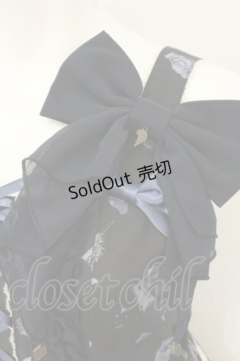 画像3: metamorphose / Black Swanハイウエストジャンパースカートセット  ダークグレー系 O-26-08-27-011-ME-OP-IG-OS (3)