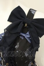 画像3: metamorphose / Black Swanハイウエストジャンパースカートセット  ダークグレー系 O-26-08-27-011-ME-OP-IG-OS (3)