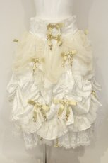 画像1: Wheat House / 蒼穹の荘園コルセットスカート m ホワイト O-26-08-27-002-LO-SK-YM-OS (1)