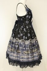 画像5: metamorphose / Black Swanハイウエストジャンパースカートセット  ダークグレー系 O-26-08-27-011-ME-OP-IG-OS (5)