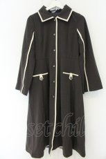 画像1: an another angelus / バイカラーケープスリーブコート F チャコール O-26-08-28-050-CA-CO-OW-OS (1)
