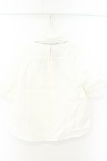 画像2: Fi.n.t / わすれな草刺繍ヨーク切替シャツ F オフシロ O-26-08-28-062-CA-BL-OW-OS (2)