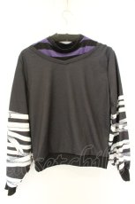 画像3: ACDC RAG / アンデッドバタフライ スウェット  ブラック×パープル O-26-08-28-012-PU-TO-OW-OS (3)