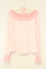 画像1: Angelic Pretty / Sweetリボンカットソー  ピンク O-26-08-29-039-AP-TO-IG-OS (1)