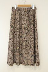 画像1: axes femme / ミュルーズ花柄スカート/ミュルーズ美術館コラボ M ベージュ O-26-08-29-052-AX-SK-OW-OS (1)
