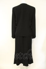 画像3: INGEBORG / ノーカラージャケット&ペンシルスカートセットアップ M クロ O-26-08-29-056-LO-SK-IG-OS (3)