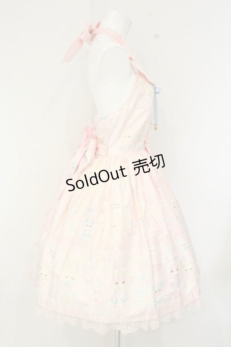 画像4: Angelic Pretty / Fancy Paper Dolls襟付きジャンパースカート  ピンク O-26-08-29-058-AP-OP-OW-OS (4)
