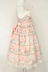 画像4: Angelic Pretty / Fancy Box胸切替ジャンパースカート  ピンク O-26-08-29-059-AP-OP-OW-OS (4)