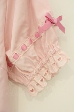 画像3: axes femme kawaii / 梯子レース半袖ブラウス M ピンク O-26-08-29-073-AX-BL-OW-OS (3)