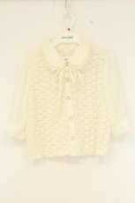 画像1: LIZ LISA / お花モチーフ使いカットソー  オフシロ O-26-08-29-083-LO-BL-OW-OS (1)