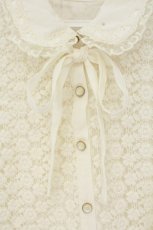 画像2: LIZ LISA / お花モチーフ使いカットソー  オフシロ O-26-08-29-083-LO-BL-OW-OS (2)
