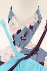 画像2: gouk / 和柄ホルターキャミチュニック  ブルー系 O-26-08-29-098-GO-TO-OW-OS (2)
