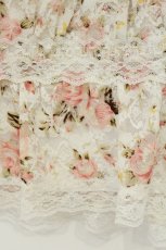 画像2: LIZ LISA / 花柄レーススカート  シロ O-26-08-29-116-LO-SK-OW-OS (2)
