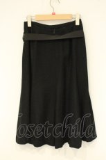 画像3: INGEBORG / 裾刺繍ミディスカート 13 クロ O-26-08-29-018-LO-SK-IG-OS (3)