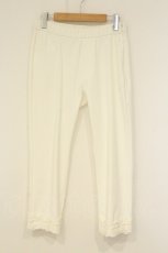 画像1: INGEBORG / 裾レース使いパンツ 3(9号) シロ O-26-08-29-026-LO-PA-IG-OS (1)