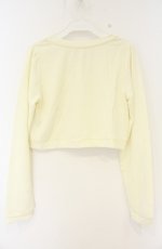 画像3: Penderie / レース配色カットカーディガン  イエロー O-26-08-30-004-LO-TO-IG-OS (3)