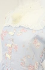 画像2: LIZ LISA / パフローズワンピース  サックス O-26-08-30-006-LO-OP-IG-OS (2)