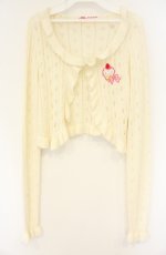 画像1: metamorphose / CL カップケーキボレロ  アイボリー O-26-08-30-082-ME-TO-IG-OS (1)