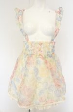 画像1: LIZ LISA / チューリップオーガンジースカート  アイボリー O-26-08-30-014-LO-SK-IG-OS (1)