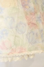 画像2: LIZ LISA / チューリップオーガンジースカート  アイボリー O-26-08-30-014-LO-SK-IG-OS (2)