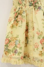 画像2: LIZ LISA / ローズブーケシャーリングスカート  イエロー O-26-08-30-016-LO-SK-IG-OS (2)